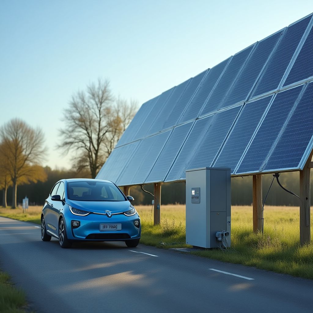 Estación de carga eléctrica