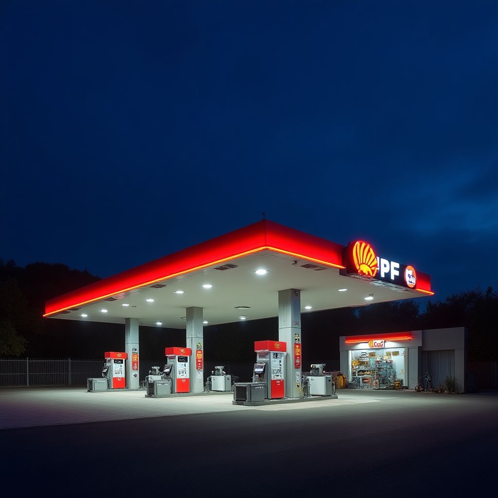 Surtidores de combustible YPF
